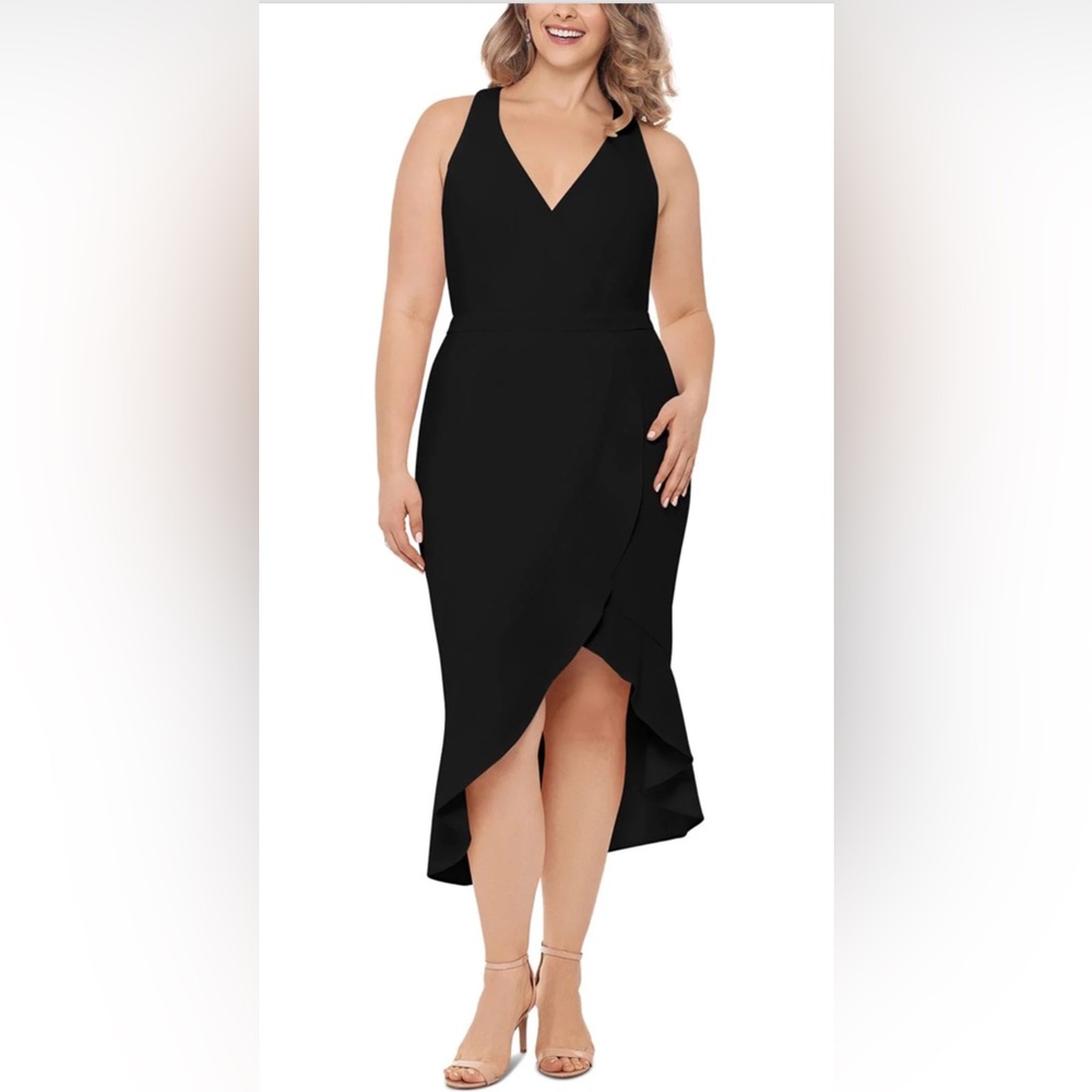 Black Dress size 18W by Xscape Evening Wear